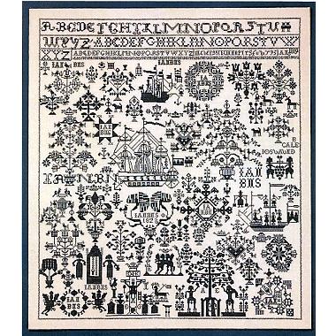 1852年のサンプラー・・1