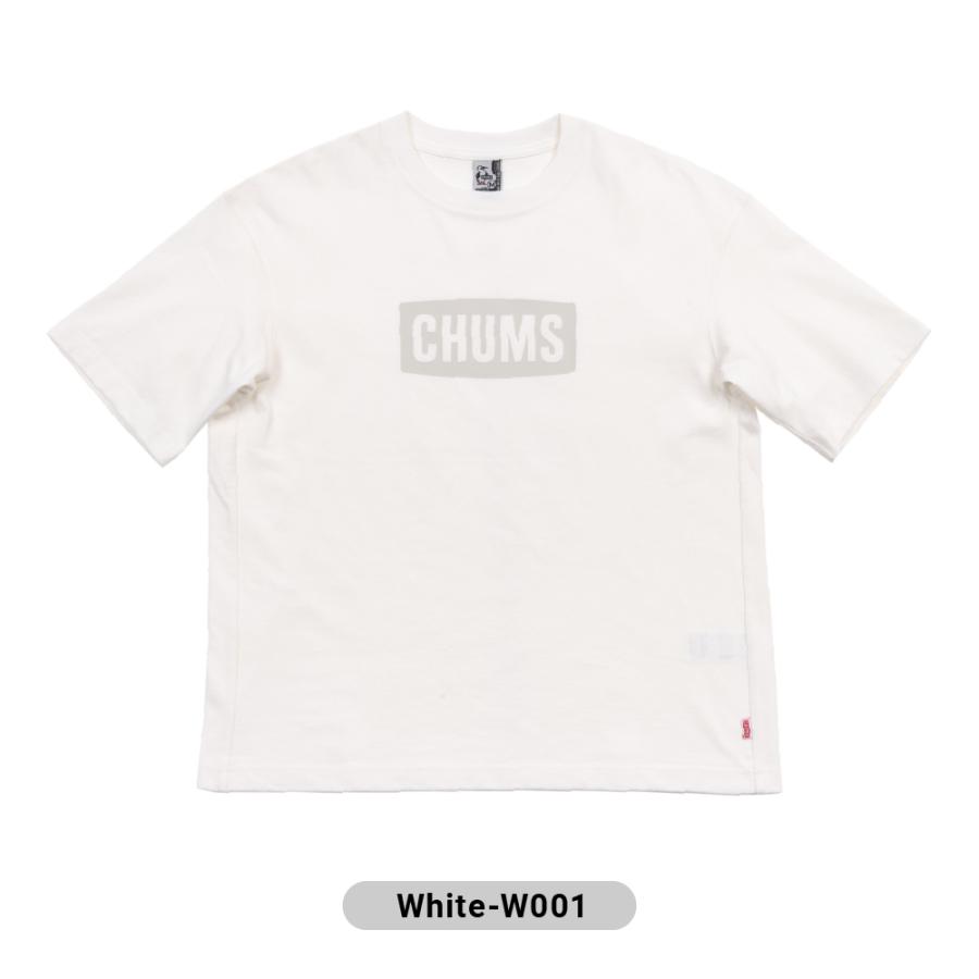 Heavy Weight CHUMS Logo T-shirt ヘビーウエイトTシャツ 半袖 丸首 メンズ レディース ユニセックス 24SUMMER  CH01-2271｜dankuranosuke｜07