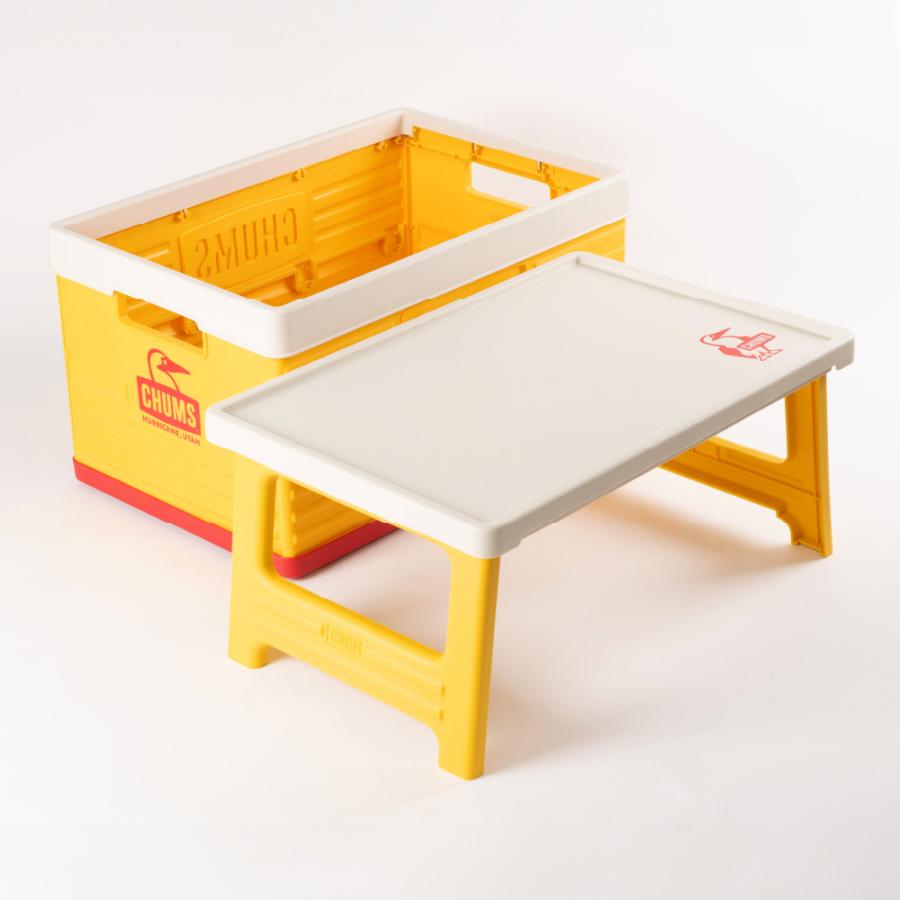 チャムス　テーブル CHUMS チャムス Picnic Table With Folding Cantainer Top