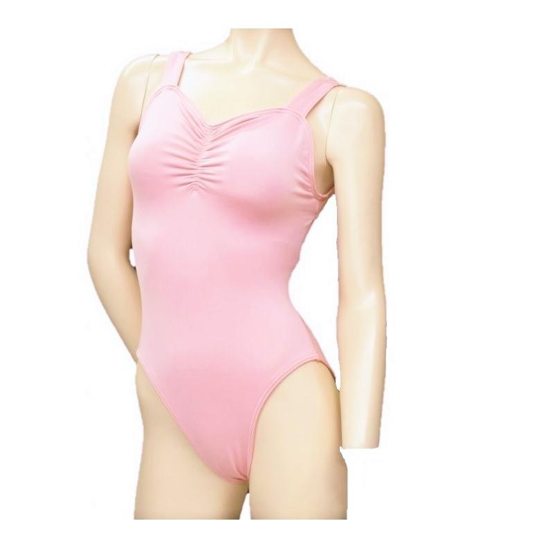 wearmoi コーラルピンク フリル付きレオタード wearmoi コーラルピンク フリル付きレオタード 【公式通販】