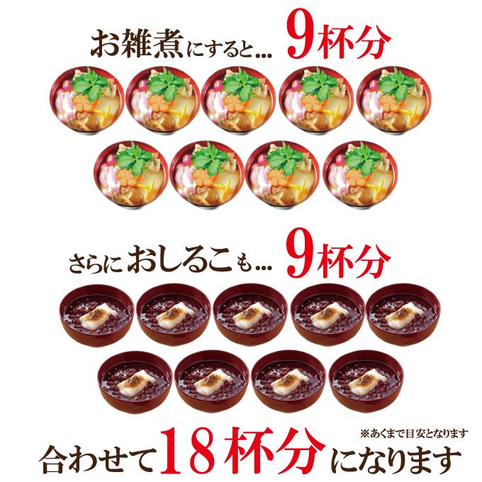 2枚以上購入で1枚付いてくる お正月用のし餅杵つきのしもち1枚当2kg 2