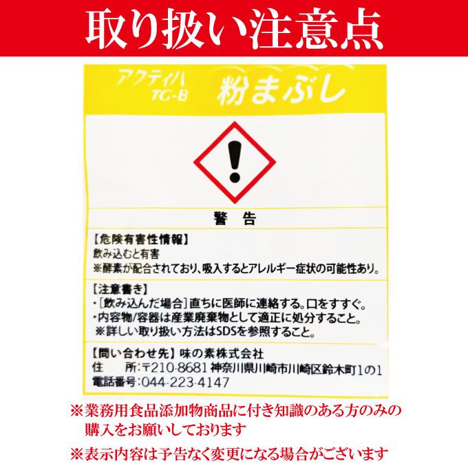 アクティバTG-B粉まぶし1kg ポストに投函 食品加工用接着剤 味の素