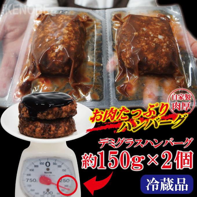 濃厚デミグラスソースハンバーグ2個入り 約150gx2個 湯せんで簡単調理 おかず はんばーぐ お弁当 洋食屋 お取り寄せグルメ｜dansyaku｜05