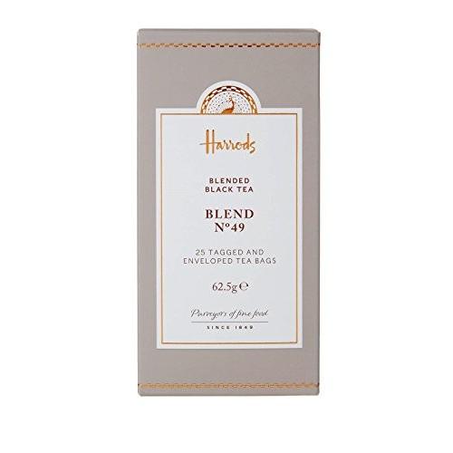 ハロッズ No 49 ブレンド49 紅茶 25ティーバッグ 4箱セット 海外直送品 Supersport Tn
