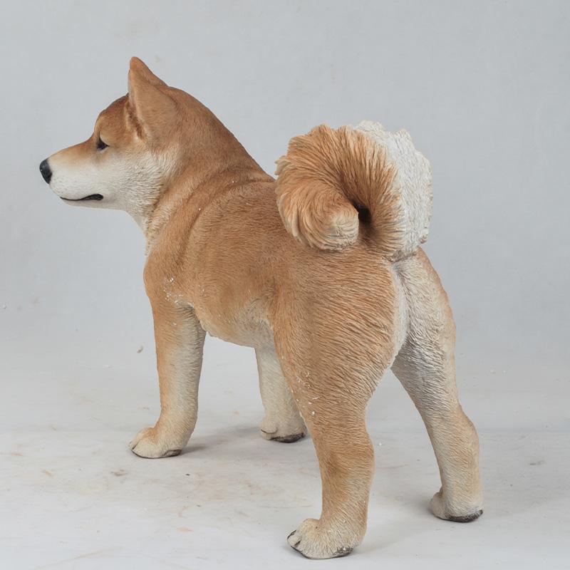 左向き柴犬 柴犬 犬 横向き オーナメント ガーデンオーナメント 左向き柴犬 柴犬 犬 横向き オーナメント ガーデンオーナメント