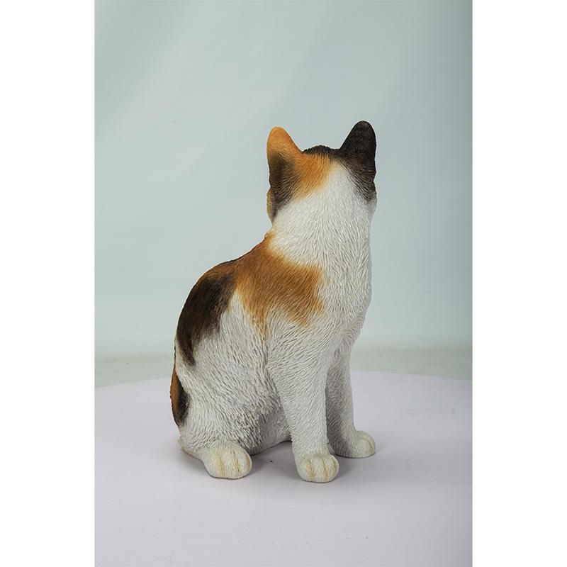 猫 ねこ 三毛猫 オブジェ オーナメント ガーデンオーナメント