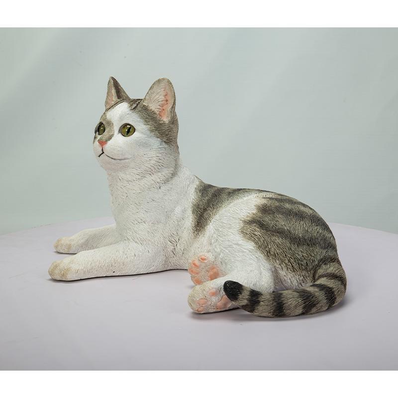 寝そべり猫 猫 ねこ ネコ オブジェ オーナメント ガーデンオーナメント