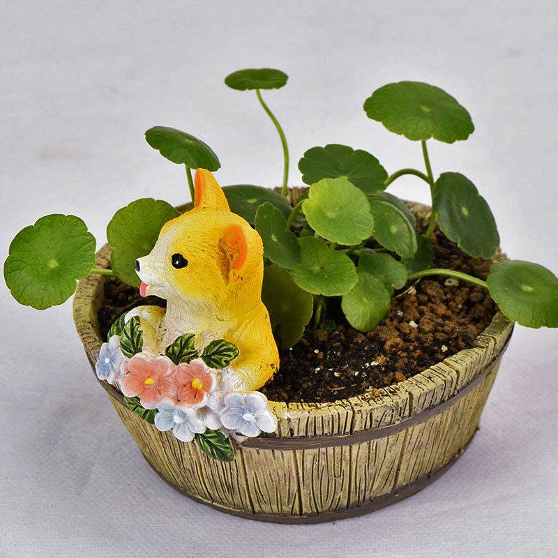 植木鉢 犬 サボテン かわいい インテリアポット 鉢カバー 動物 プランター わんちゃん おしゃれ ガーデニング 置物 オブジェ 鉢植え ガーデンオーナメント ミニ R7a9k2 ダントツonline Yahoo 店 通販 Yahoo ショッピング