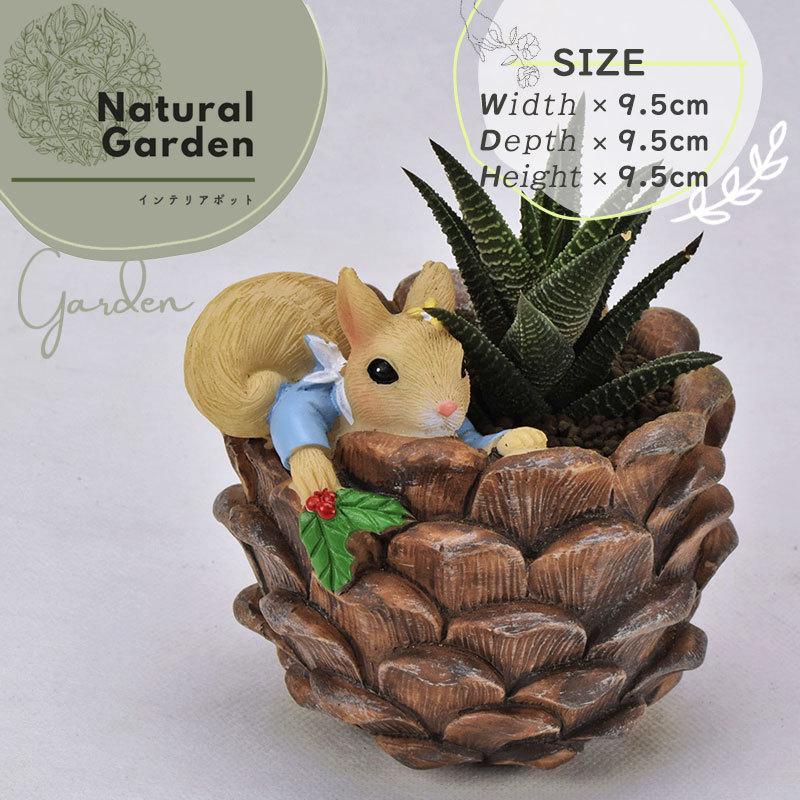 植木鉢 リス サボテン かわいい インテリアポット 鉢カバー 動物 プランター 松ぼっくり おしゃれ ガーデニング 置物 オブジェ 鉢植え ガーデンオーナメント R7a9m3 ダントツonline Yahoo 店 通販 Yahoo ショッピング