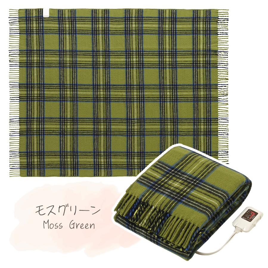 椙山紡織 電気ひざ掛け 洗える 大きめ 電気毛布 おしゃれ SB20HW01