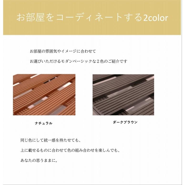 植木鉢置き台 キャスター付き 屋内 フラワースタンド 2台セット 人工木 Wpc プランターラック 台車 おしゃれ ガーデンラック プランターベース 花台 Wpcplanter ダントツonline Yahoo 店 通販 Yahoo ショッピング