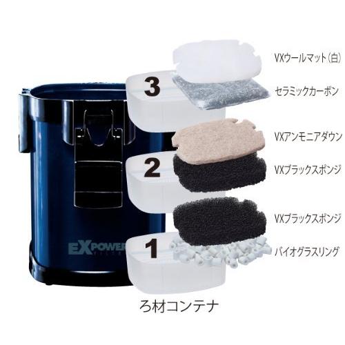 Tetra EX POWER VX-75 バイオフィルター