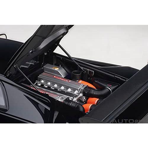 AUTOart 1/18 ランボルギーニ ディアブロ SV-R DEEP BLACK/ブラック 完成品 79146 
