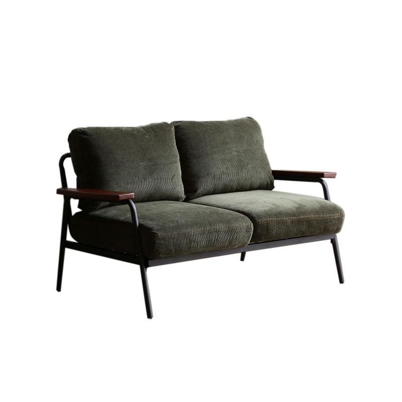 ソファ 2人掛け おしゃれ コーデュロイ BASQUIAT CORDUROY 2P SOFA ブルックリン ワンルーム 新生活 男前インテリア