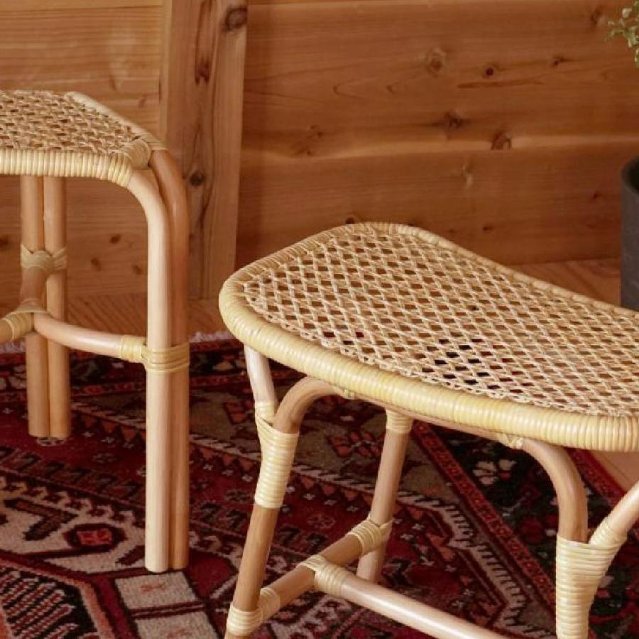 TOU トウ MR スツール ナチュラル 籐ラタン ドリルデザイン 3 TOU トウ MR スツール ナチュラル 籐ラタン ドリルデザイン 3