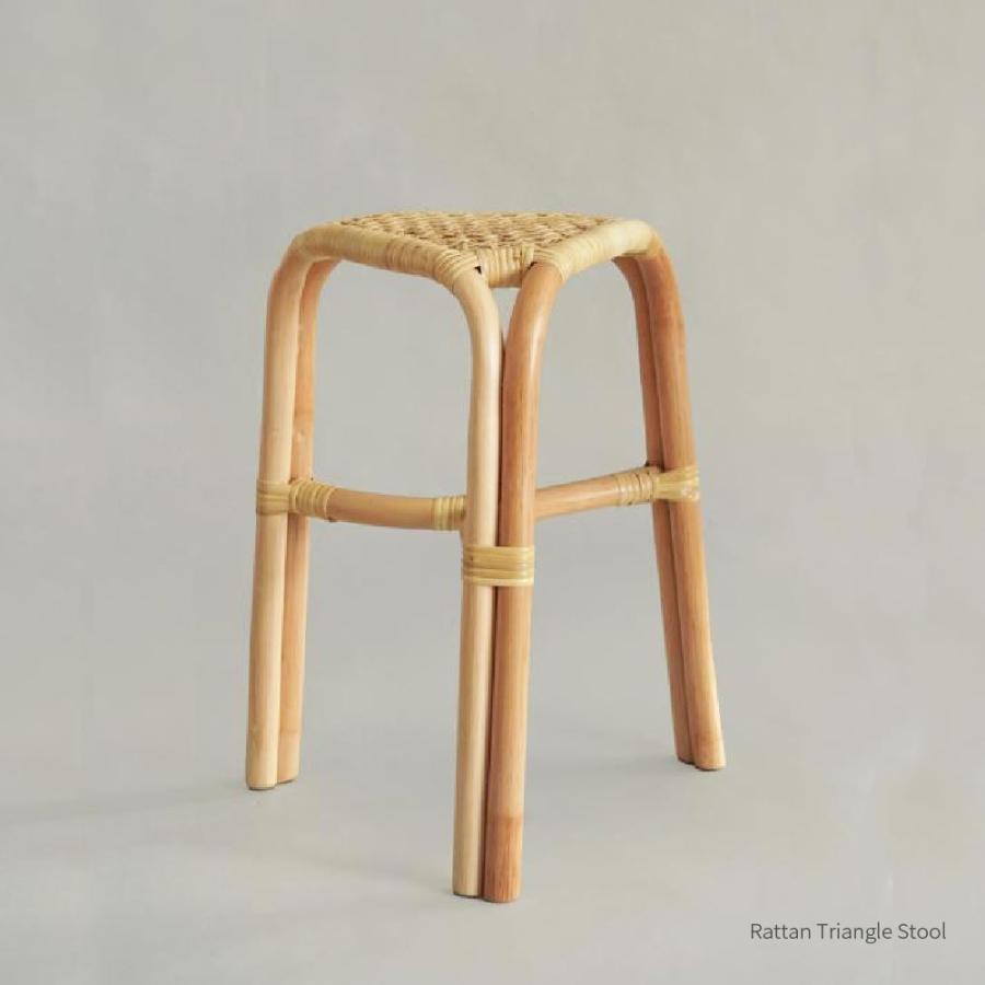 ヴィンテージ 民藝 ミッドセンチュリー スツール 籐編み ラタン椅子 インテリア ヴィンテージ 民藝 ミッドセンチュリー スツール 籐編み ラタン