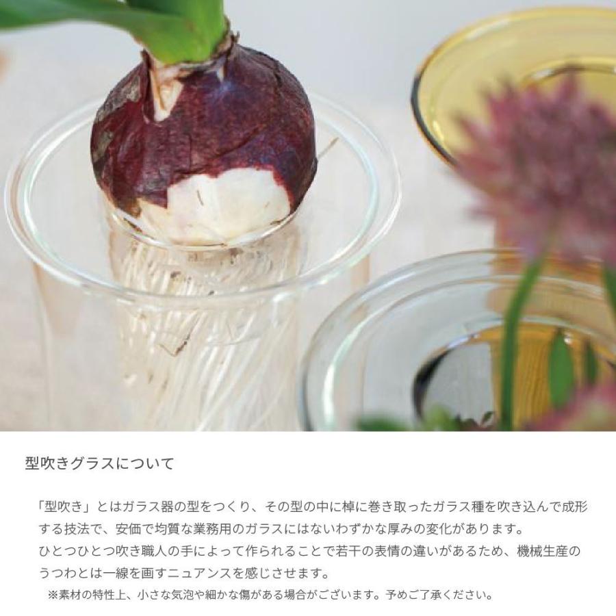 ダブルボール形状 フラワーベース 2個セット PINO フラワーベース ガラス フロートベース 二重 ダブルウォール