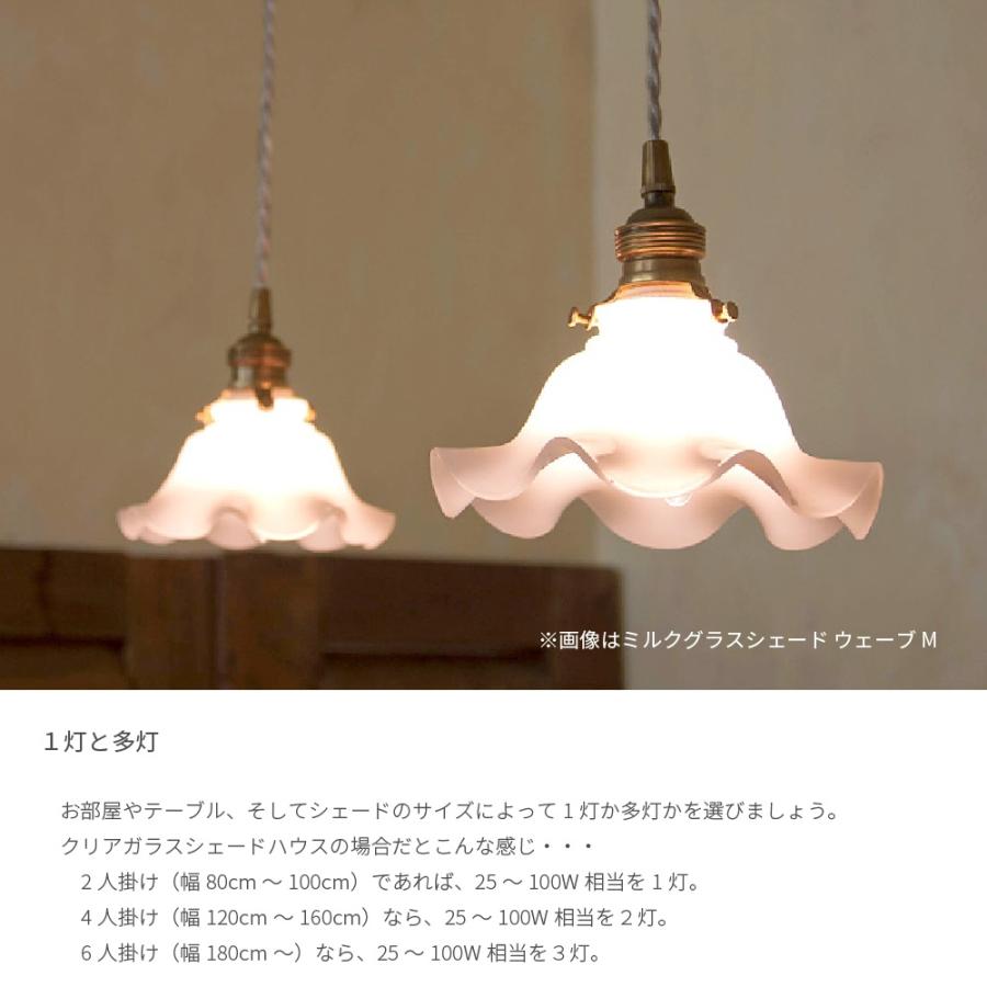 ペンダントライト 照明器具 おしゃれ E17 LED 直径15cm 白 ガラス
