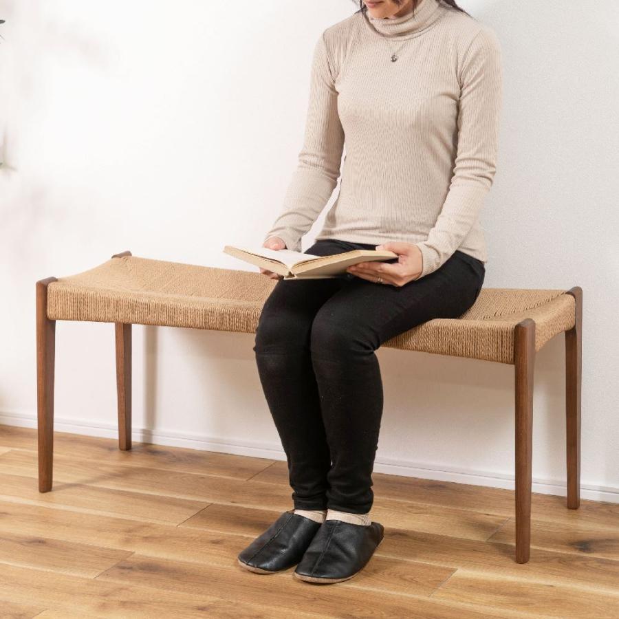KOMF papercode bench ペーパーコード ベンチ 椅子 ダイニング