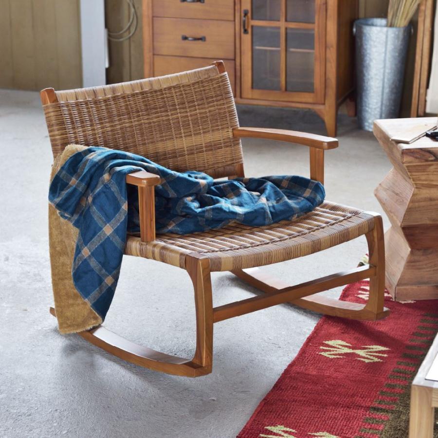 Teak Rockig Chair チーク ロッキングチェア 座椅子 ローチェア