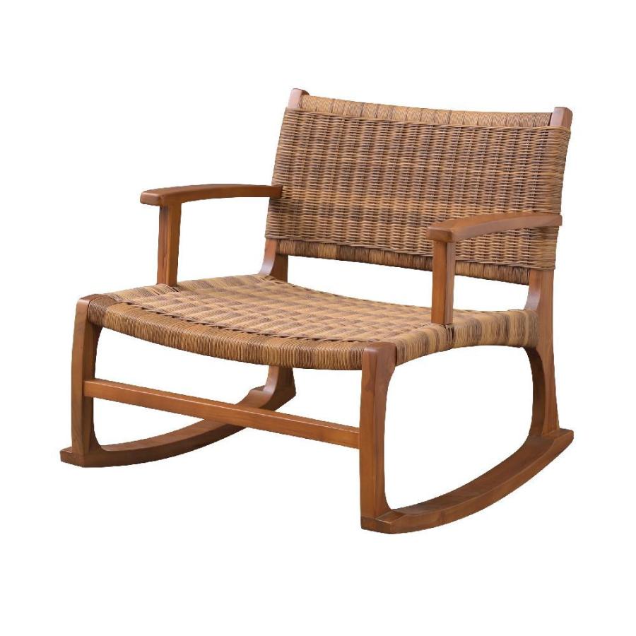 Teak Rockig Chair チーク ロッキングチェア 座椅子 ローチェア