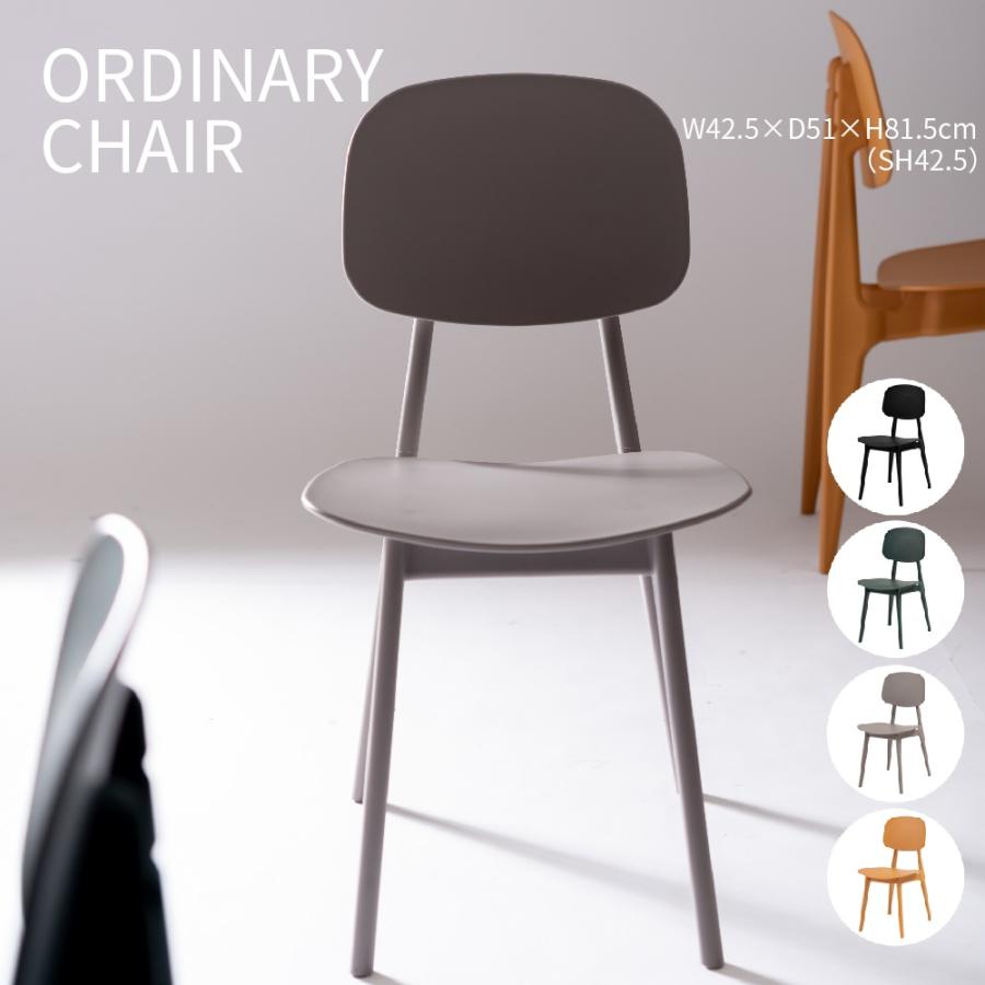 ORDINARY CHAIR オーディナリーチェア シンプル 北欧 カフェ ブルックリン おしゃれ かわいい ショップ 店舗 韓国インテリア ...