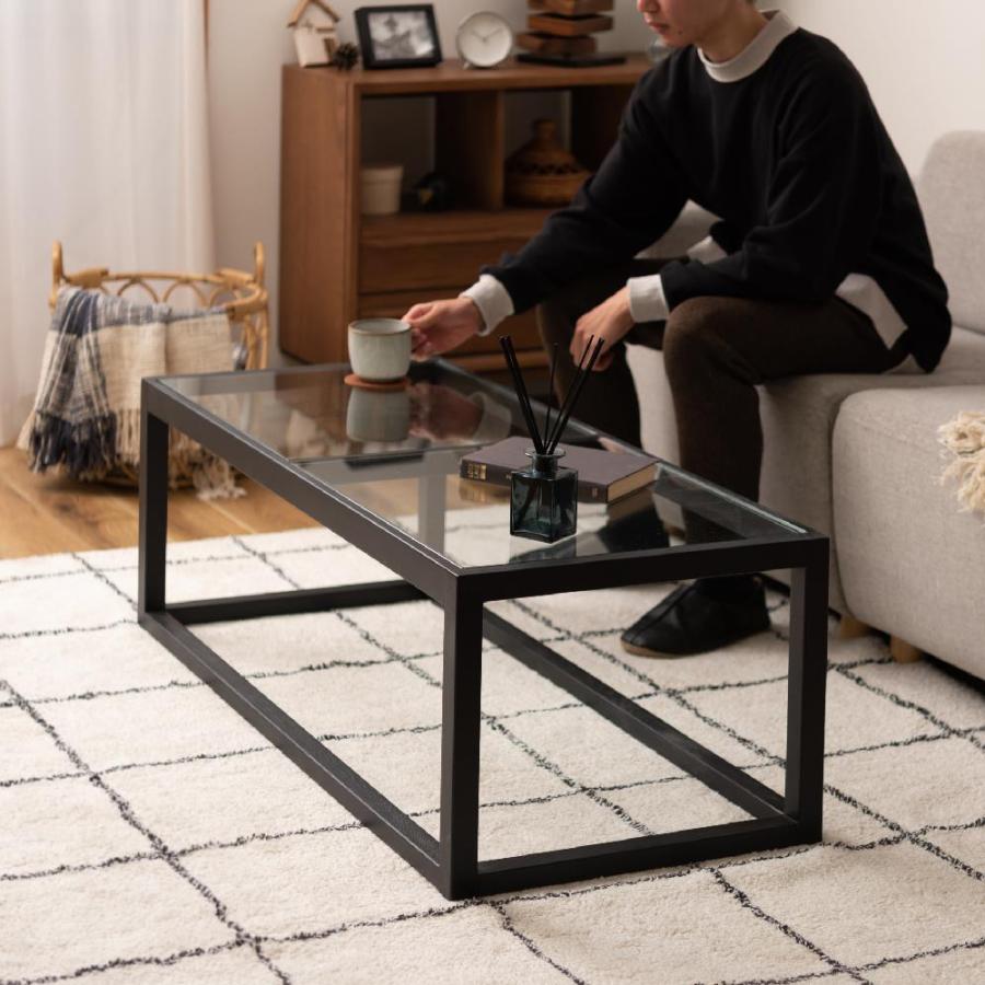 Nordic Simple Glass Table ノルディックシンプルガラステーブル