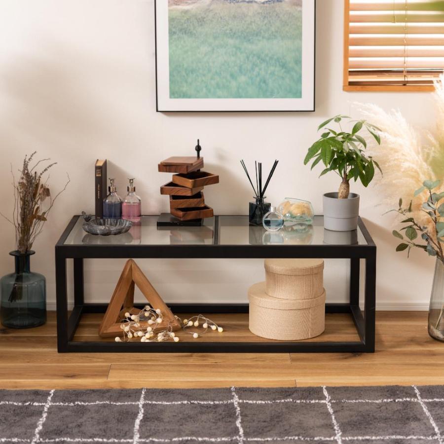 Nordic Simple Glass Table ノルディックシンプルガラステーブル