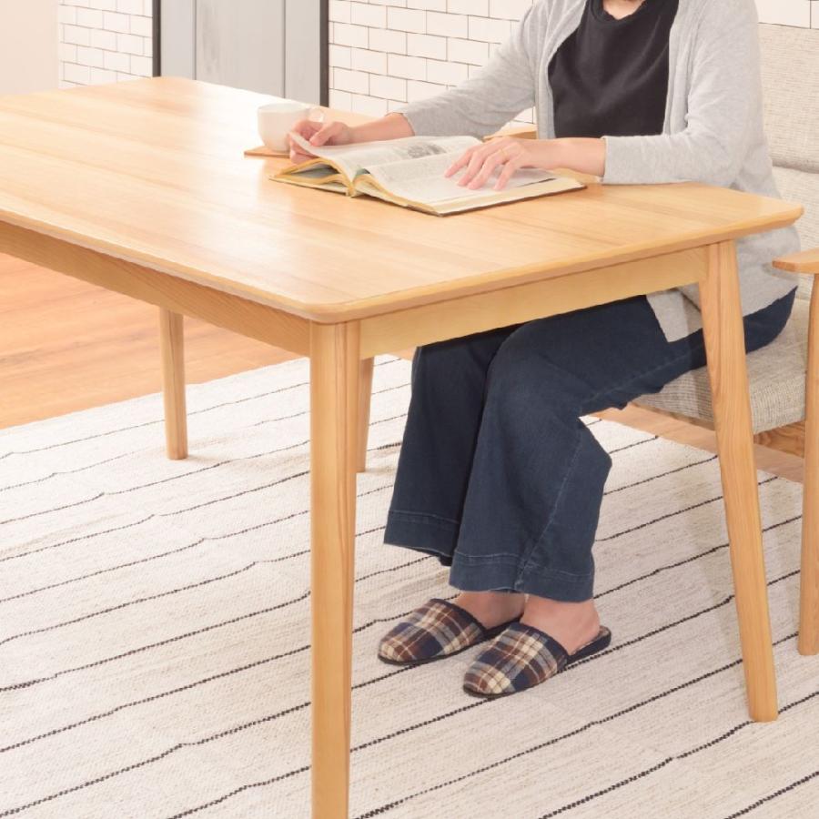 東谷 ダイニングテーブル 4人用 160×75cm Lizz リズ 食卓 木製 天然木