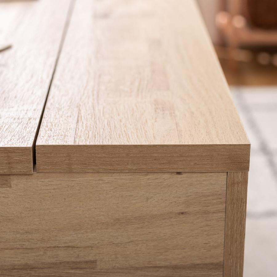 2Way Center Table 2Wayセンターテーブル 木目調 幅90cm 昇降テーブル 高さ2段階 北欧 ミッドセンチュリー スチール脚 収納 パソコン ソファ_13