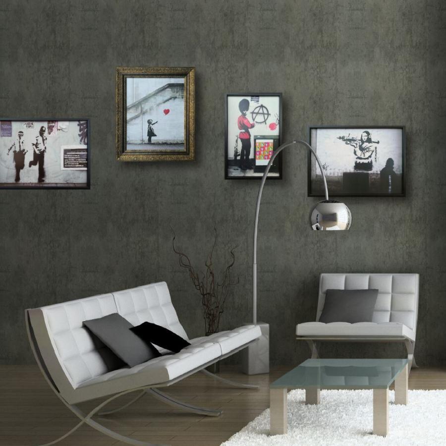 Flower Bomber バンクシー 花束を投げる男 アートポスター