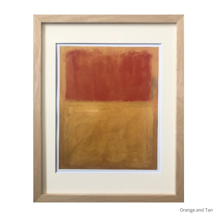 No.3, 1967 マーク・ロスコ アートポスター 天然木 フレーム 30.5×38cm