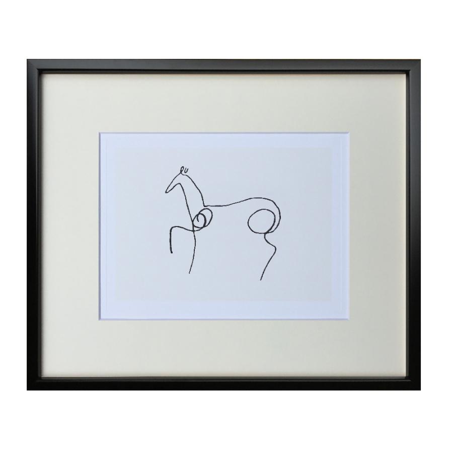 Le cheval 馬 ピカソ ポスター アートフレーム 絵画 インテリア