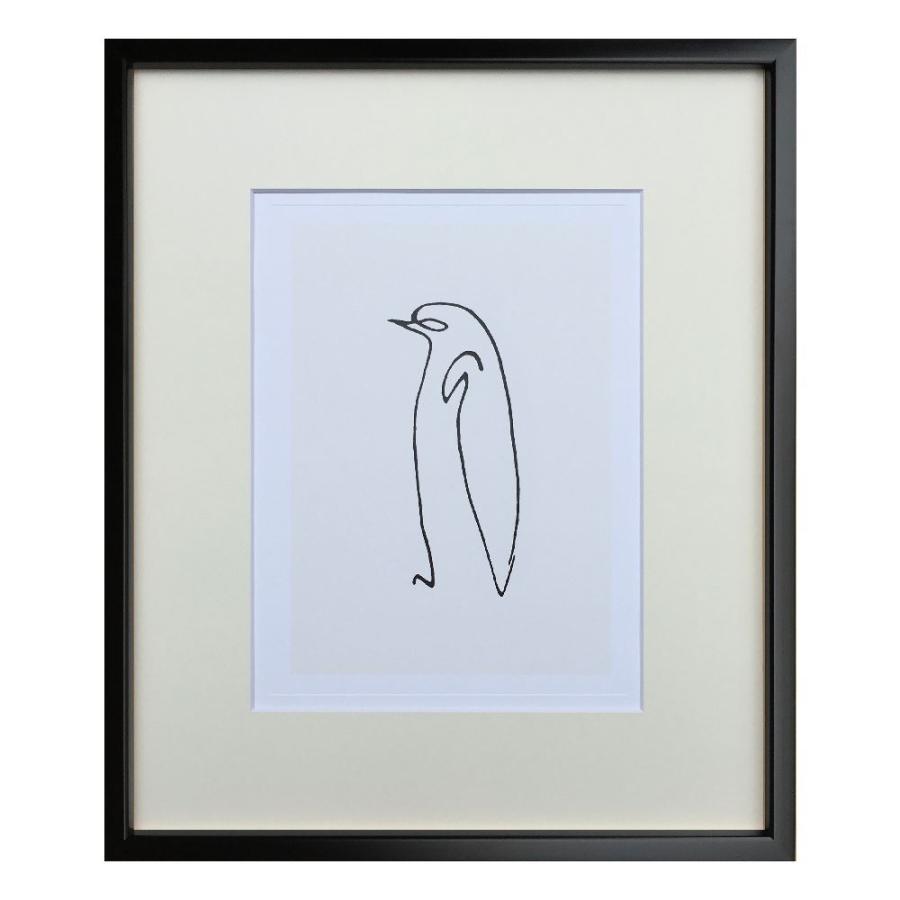 Le pingouin ペンギン ピカソ ポスター アートフレーム 絵画