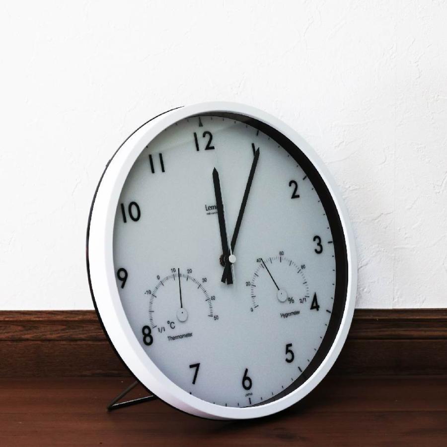 【美品】Lemnos None clck 30cm ブラック 壁掛け時計 電波 Lemnos 壁掛け時計 掛け時計 電波時計 おしゃれ 電波 時計