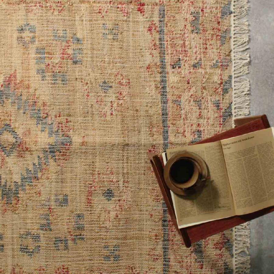 キリム　ラグ　カーペット ラグ カーペット ヘンプ おしゃれ ラグマット 6畳 キリム 絨毯 長方形