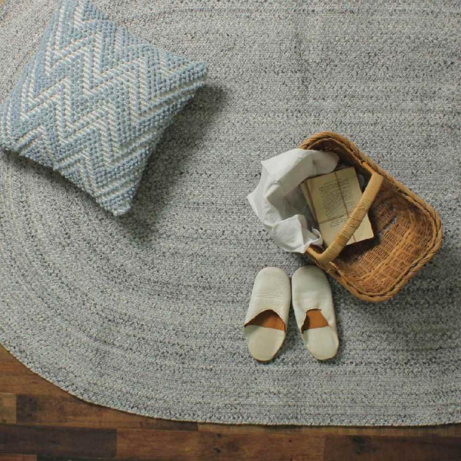 リアム オーバルラグ LIAM OVAL RUG リアム オーバル ラグ 130×200cm グレー ブラウン 楕円