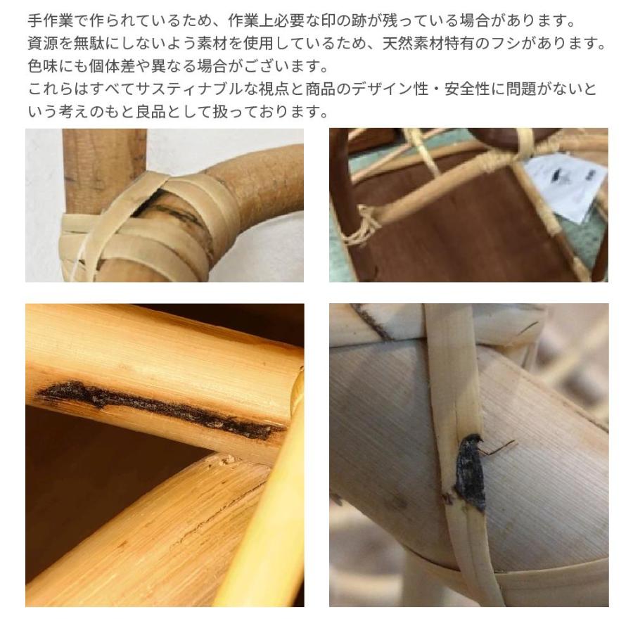 ラタンスクエアテーブル サイドテーブル ナイトテーブル 高さ49.5cm