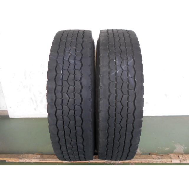 L12733-ダンロップ SP670 225/80R17.5 123/122L 中古 2本セット オール 