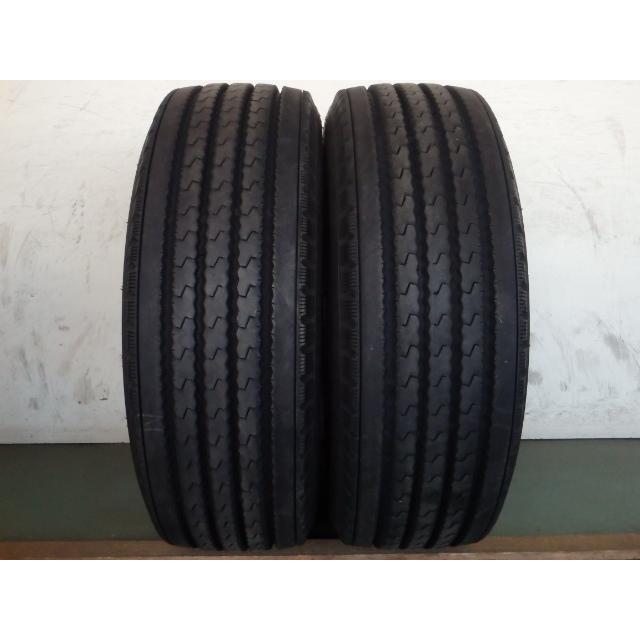 BRIDGESTONE L14494-ブリヂストン R185 235/60R17.5 125/122J 中古 9分 