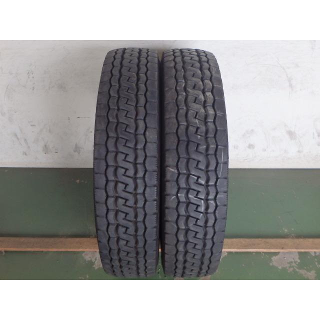 L15782-ブリヂストン M804 205/80R17.5 120/118L 中古 9分山 2本セット 