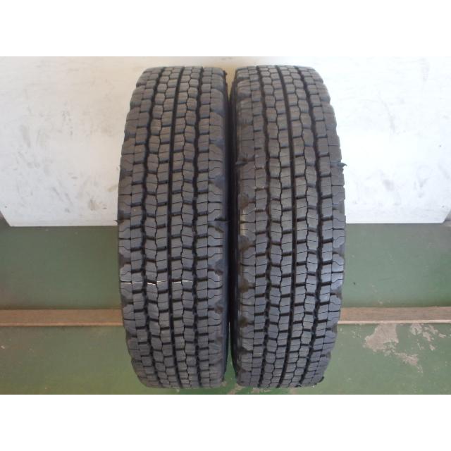 L16129-HRT 再生 225/80R17.5 123/122L 中古再生 7分山 2本セット  