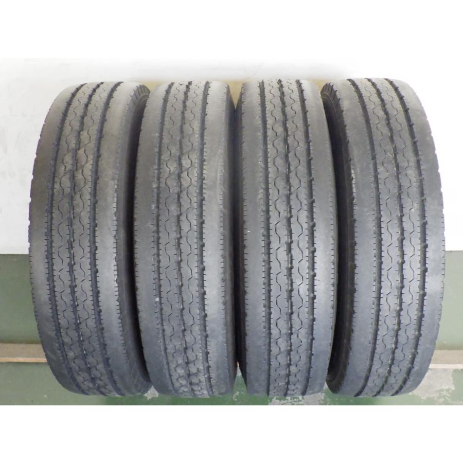 L16510-ブリヂストン R205 205/85R16 117/115L 中古 7分山 4本セット  