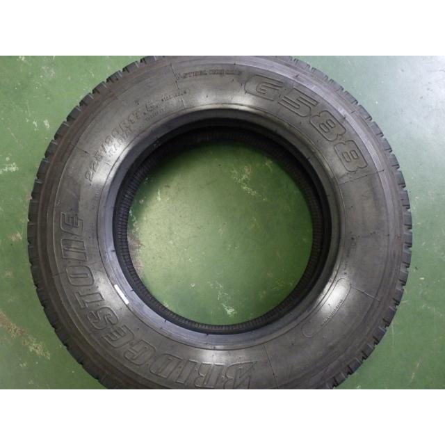 北海道◆ブリジストン◆G588◆225/80R17.5◆夏用2本◆2014年 BRIDGESTONE（ブリヂストン） 225/80R17.5 123/122L G588 中古 8分山 2