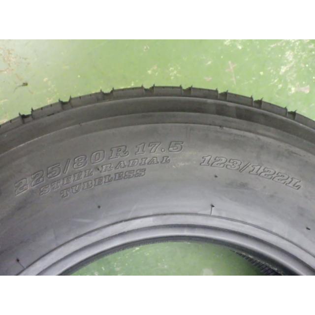 DUNLOP（ダンロップ） 225/80R17.5 123/122L DUNLOP SP524TS 中古 9.9 