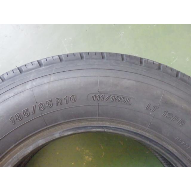 185/85R16 111/109L 12PR ヨコハマ LT 151R 中古 7分山 4本セット サマータイヤ 2018年製 L17424 ...