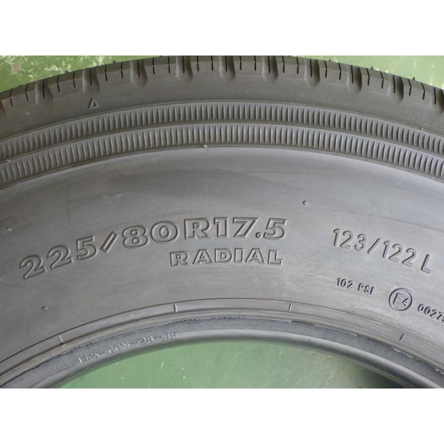 トーヨー　Hyparadial M202c 225/80R17.5 123/122L 1本 10分溝 ほぼ未使用品！ 価格｜225/80R17.5 123/122L M317 トーヨータイヤ TOYOTIRES リブラグ