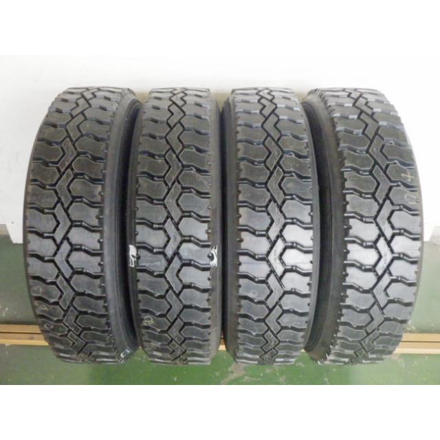 245/80R17.5 133/131J BANDAG CB-174 中古再生 8分山 4本セット サマー 