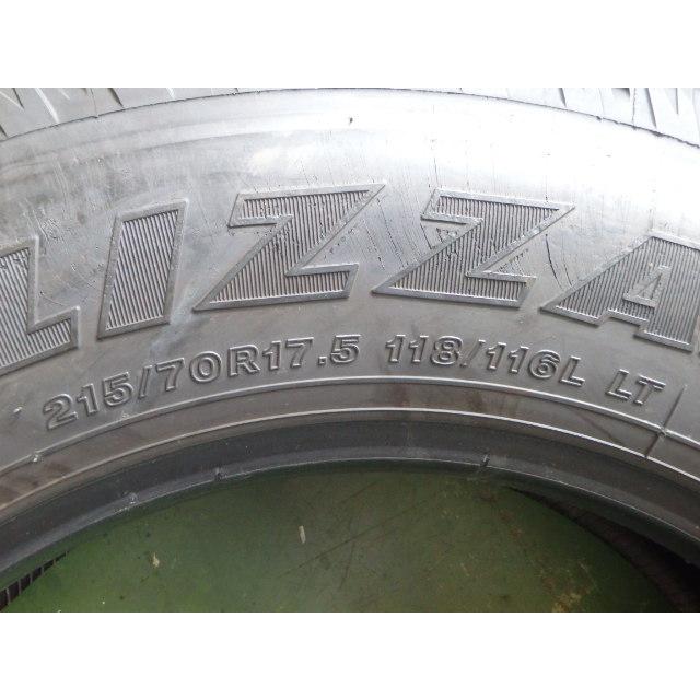 BRIDGESTONE（ブリヂストン） 215/70R17.5 118/116L W979 中古 8分山 4 