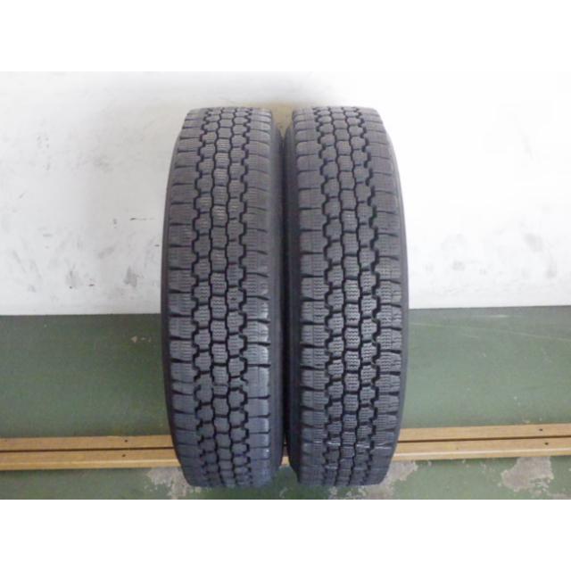 205/75R16 113/111L 中古再生 7分山 2本セット スタッドレスタイヤ  